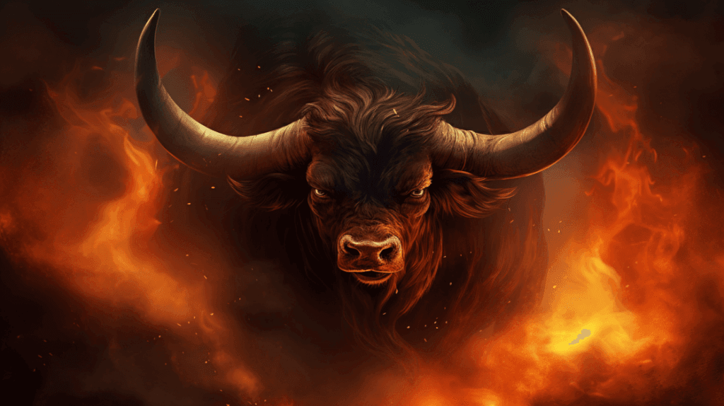 angry taurus