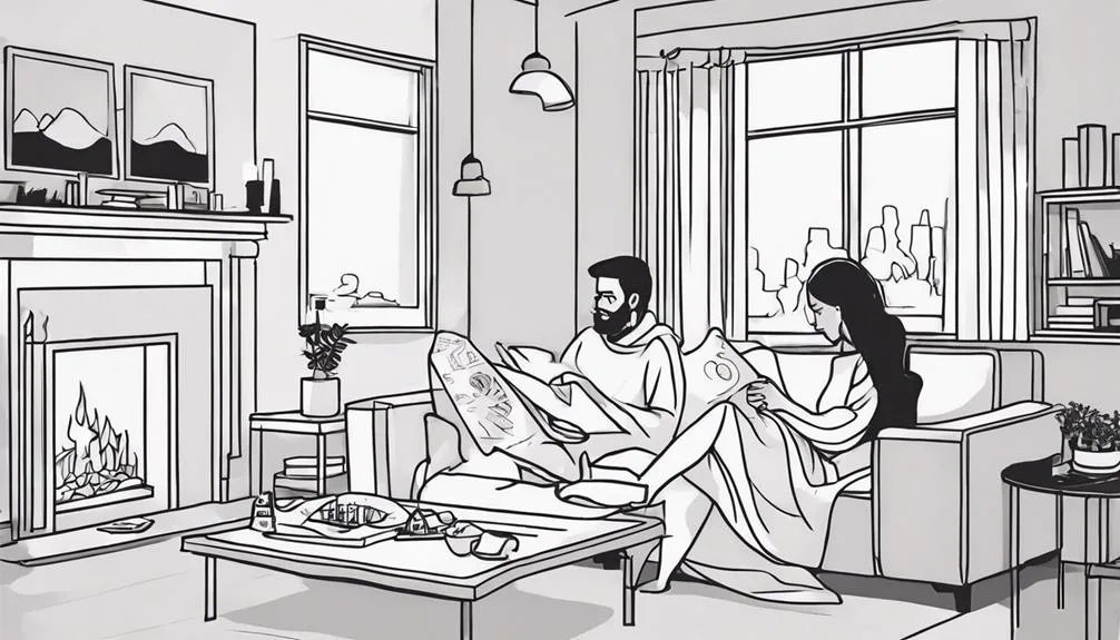 a cozy home life