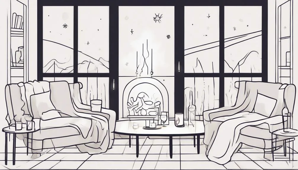create a warm atmosphere